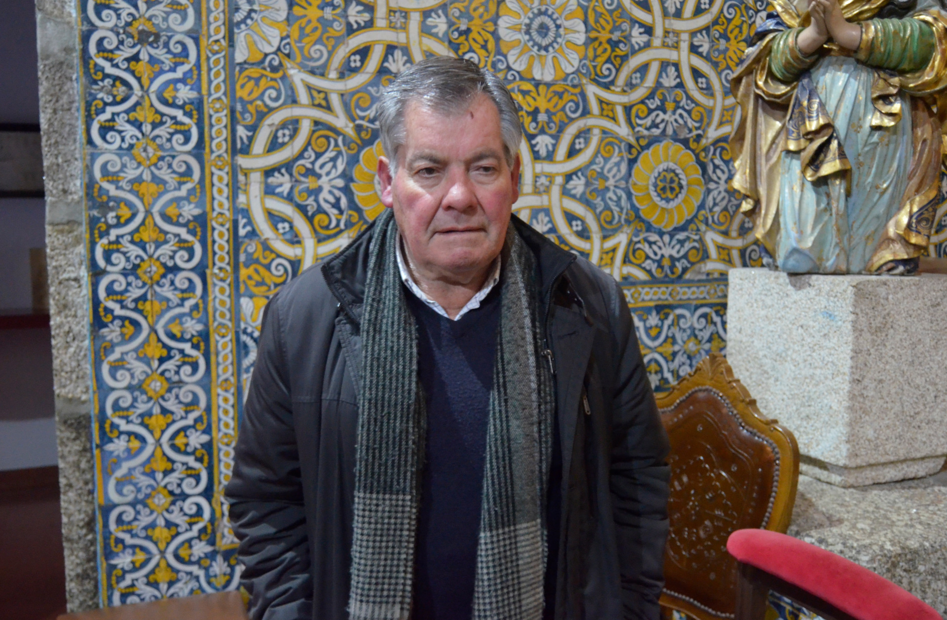 Padre Rui Pinheiro, pároco de Lordelo, por Diana Ferreira