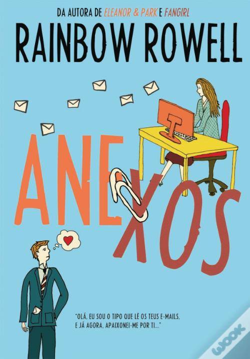 "Anexos" por Rainbow Rowell | Fonte: Wook.pt