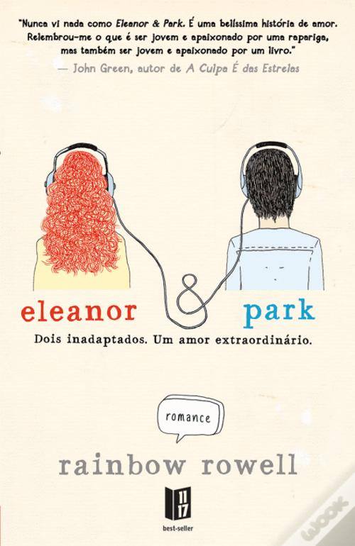 "Eleanor & Park", por Rainbow Rowell | Fonte: Wook.pt